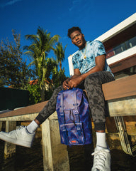 SHARK CHECK (BLUE) HILLS BACKPACK