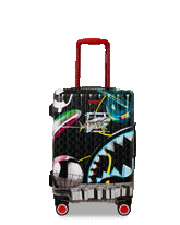 MIND TRIP SHARK DOSE SHARKNAUTICS HARDSHELL CARRY-ON LUGGAGE