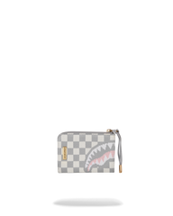 KNIT SHARKS IN PARIS IN CREAM WALLET
