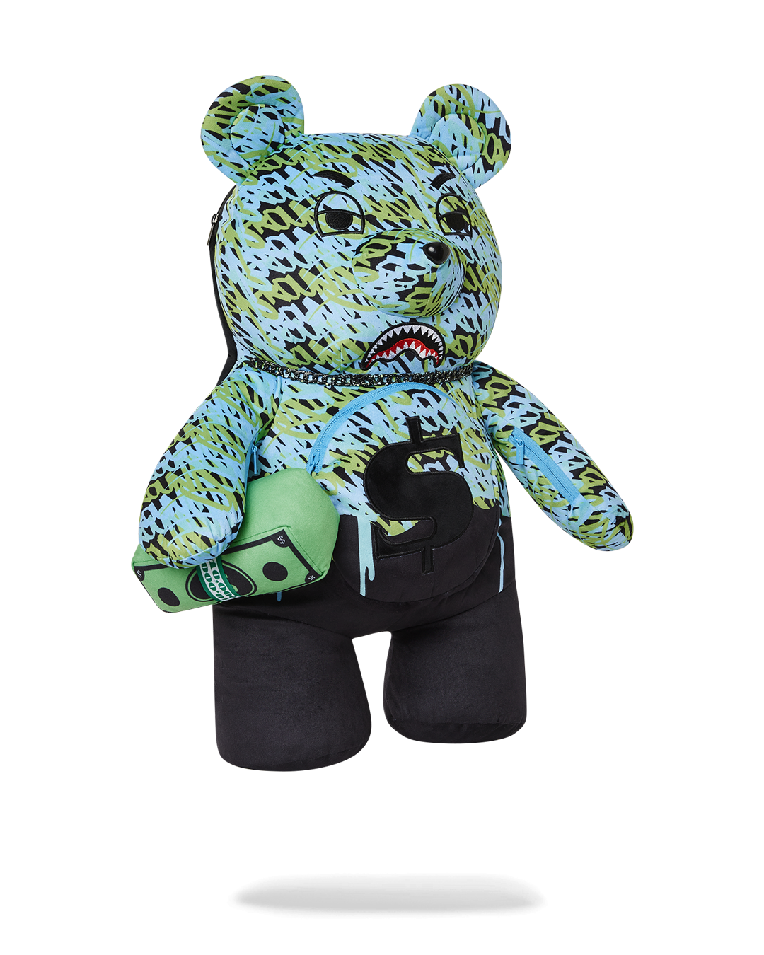 ROUGE THE GAWD MONEYBEAR TEDDYBEAR BACKPACK