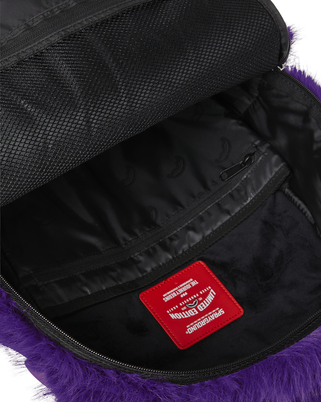 FURZILLA SHARK (PURP) BACKPACK