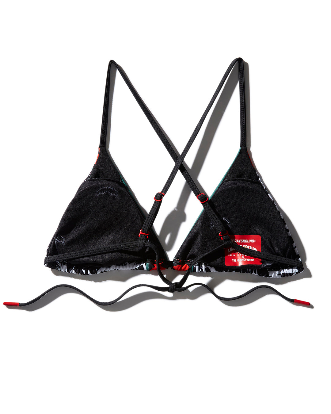 SCRIBBLE BIKINI TOP